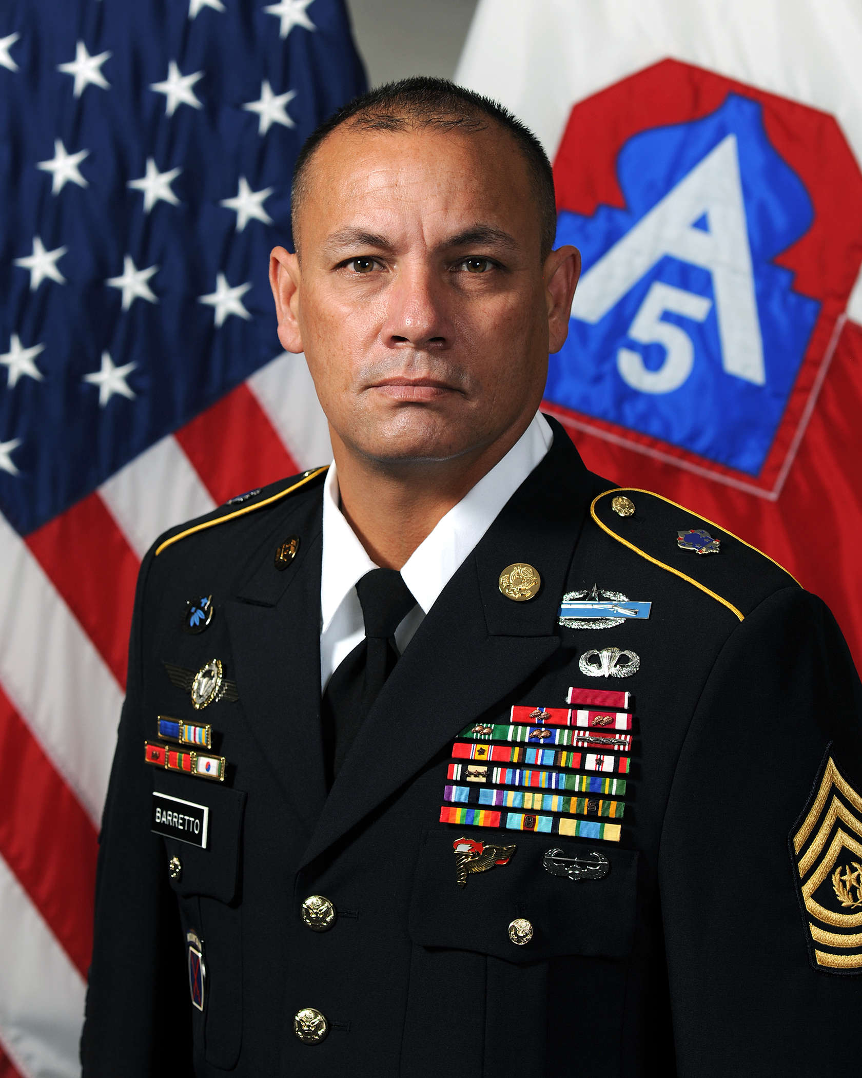 Command Sgt. Maj.  Phil Barretto